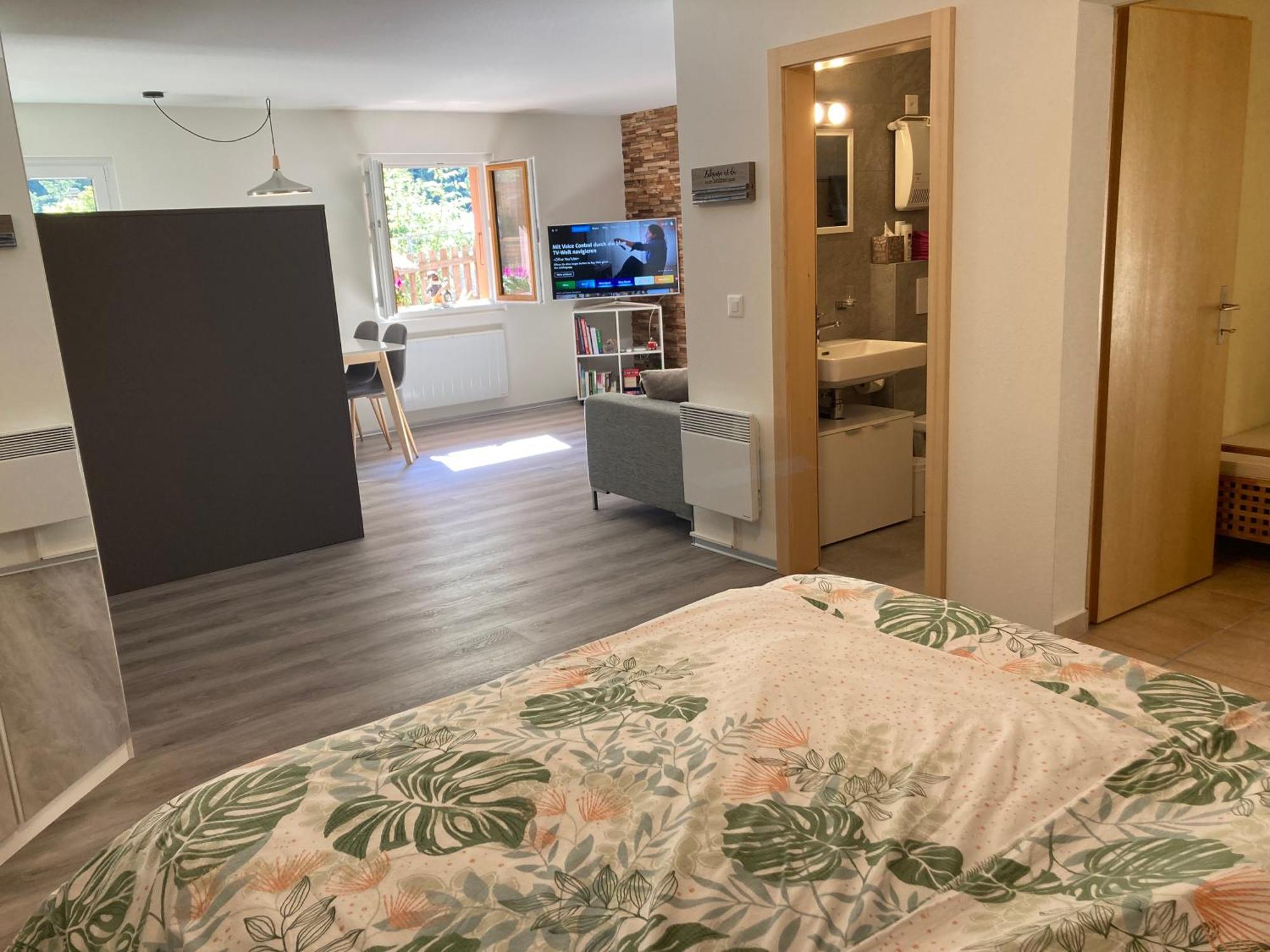 Ferienwohnung Morgengruss Санкт-Никлаус Экстерьер фото